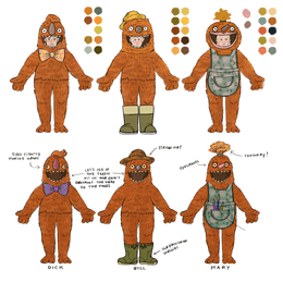 WTW character designs 2